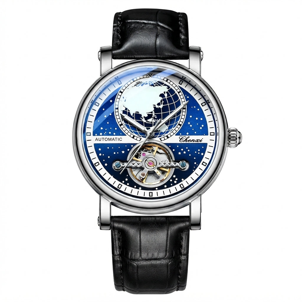 Chenxi Globe Automatic — Blue
