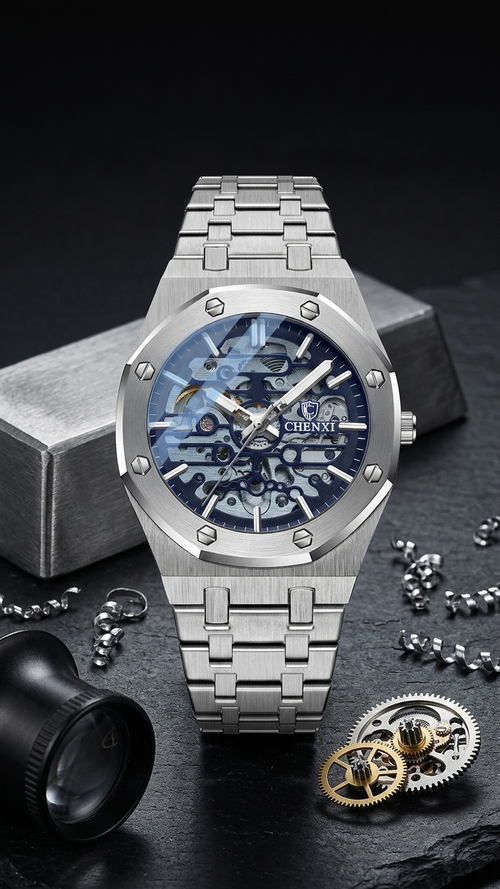 Chenxi Octagon Automatic Skeleton — Steel